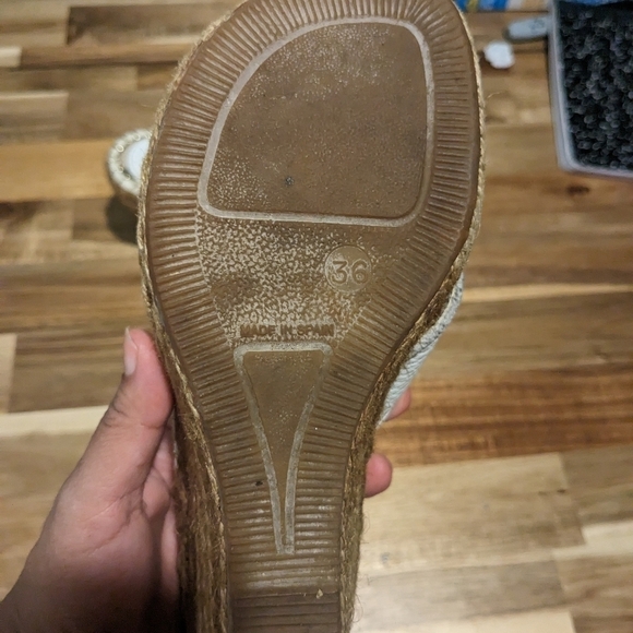 Burberry Nova Check Pattern Leather Espadrilles - Picture 7 of 10